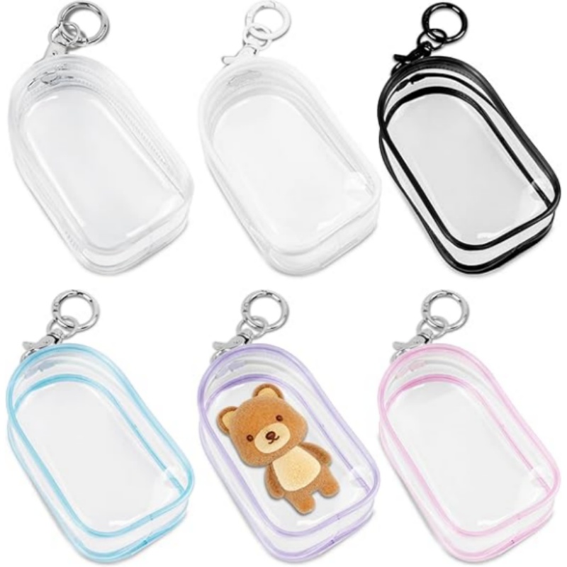 Travel Accessories Display - 15-17CM Peluş Bebekler için Şeffaf Kılıf