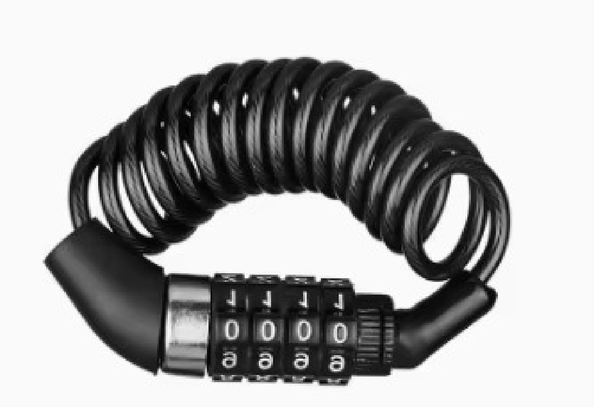 Cable Lock Combination - Motosiklet ve Bisiklet İçin Hırsızlığa Karşı
