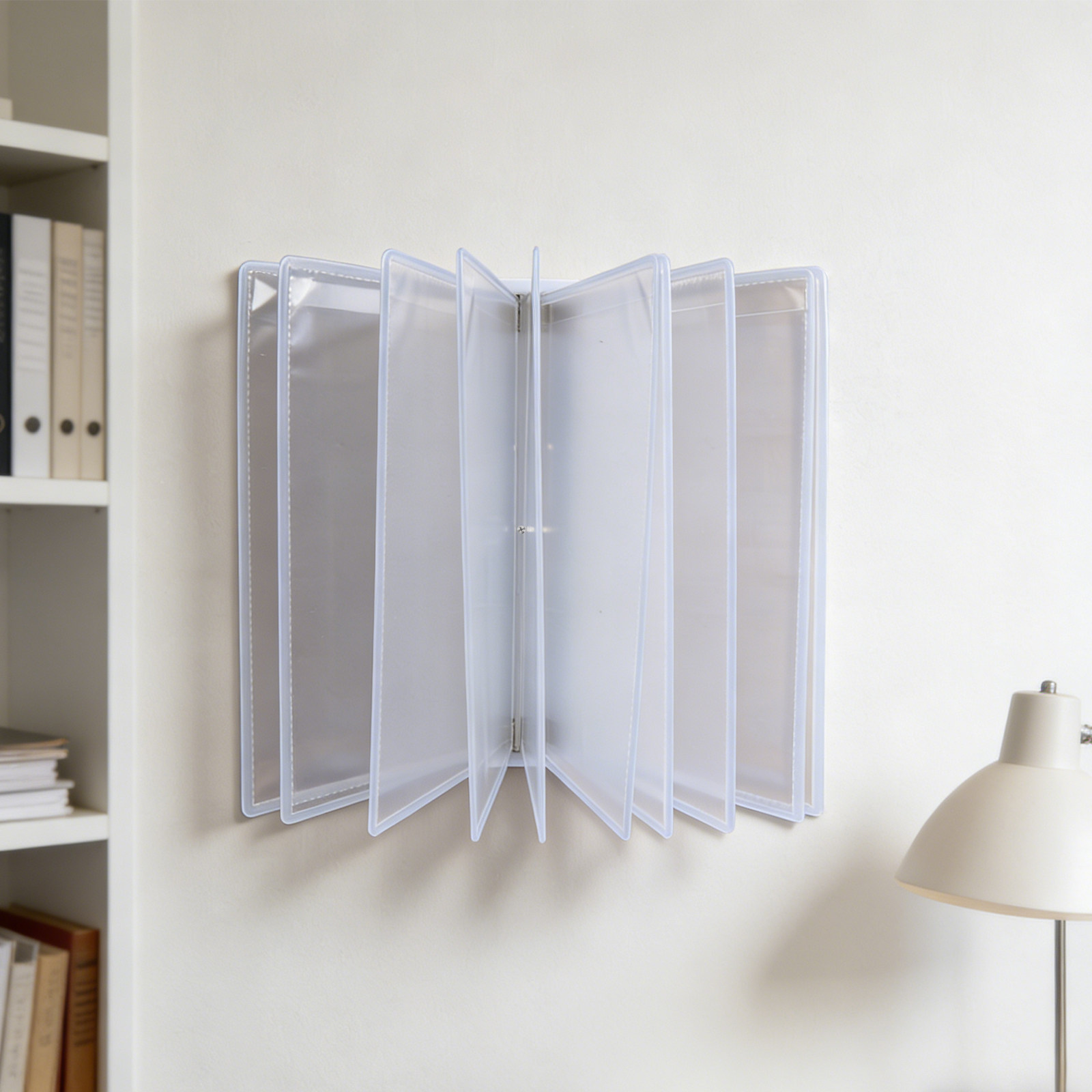 Document Organizer Folder - 5 Sayfalık A4 Boyutunda Duvara Asılabilen