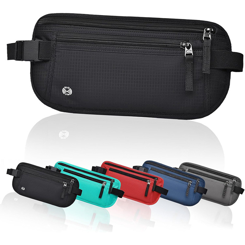 Money Belt Hidden - Görünmez Seyahat Bel Çantası, Pasaport ve
