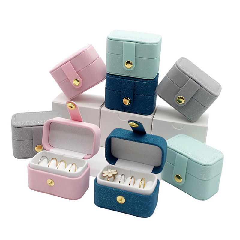 Accessories Travel Jewelry Box - PU Deri Taşınabilir Mücevher Kutusu Masaüstü