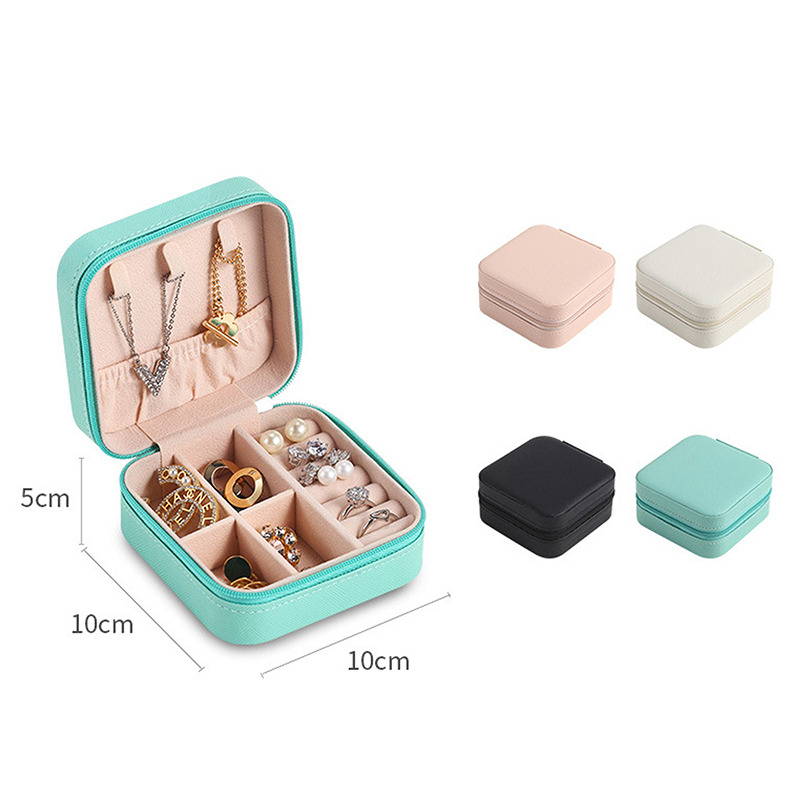 Accessories Travel Jewelry Box - Mini Taşınabilir Küçük Mücevher Kutusu, Basit