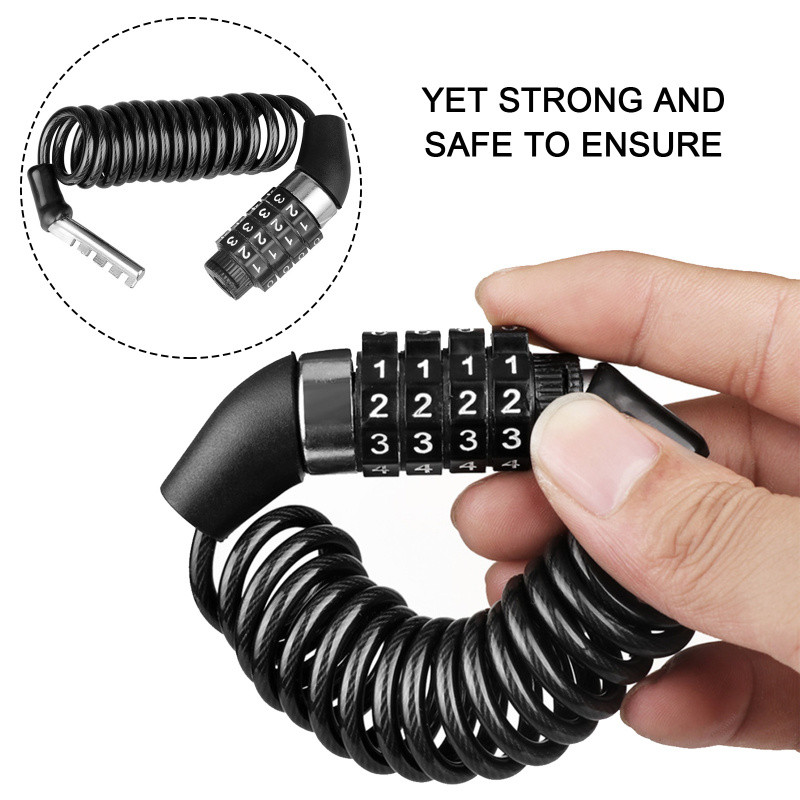 D1 Motosiklet Bisiklet Hırsızl - Cable Lock Combination incelemesi ve fiyatı