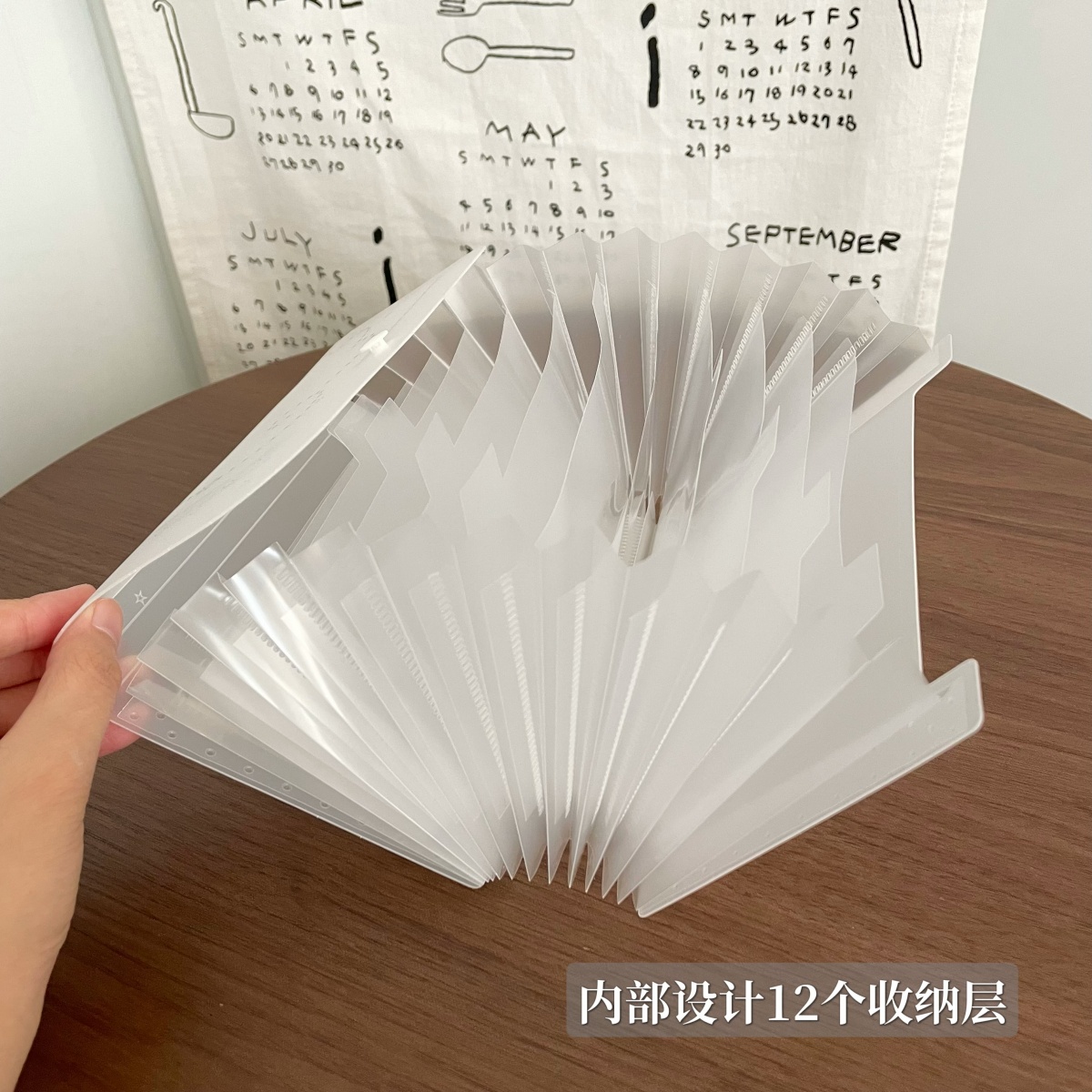 A6 Akordeon Klasör 12 Cepli Ge - Document Organizer Folder incelemesi ve fiyatı