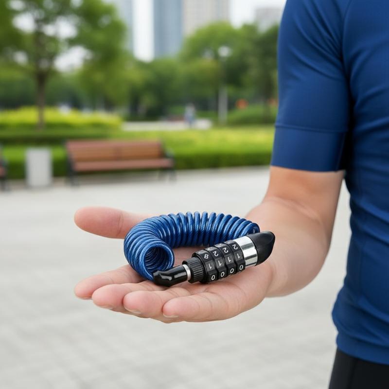 Yeni Motosiklet Bisiklet Hırsı - Cable Lock Combination incelemesi ve fiyatı