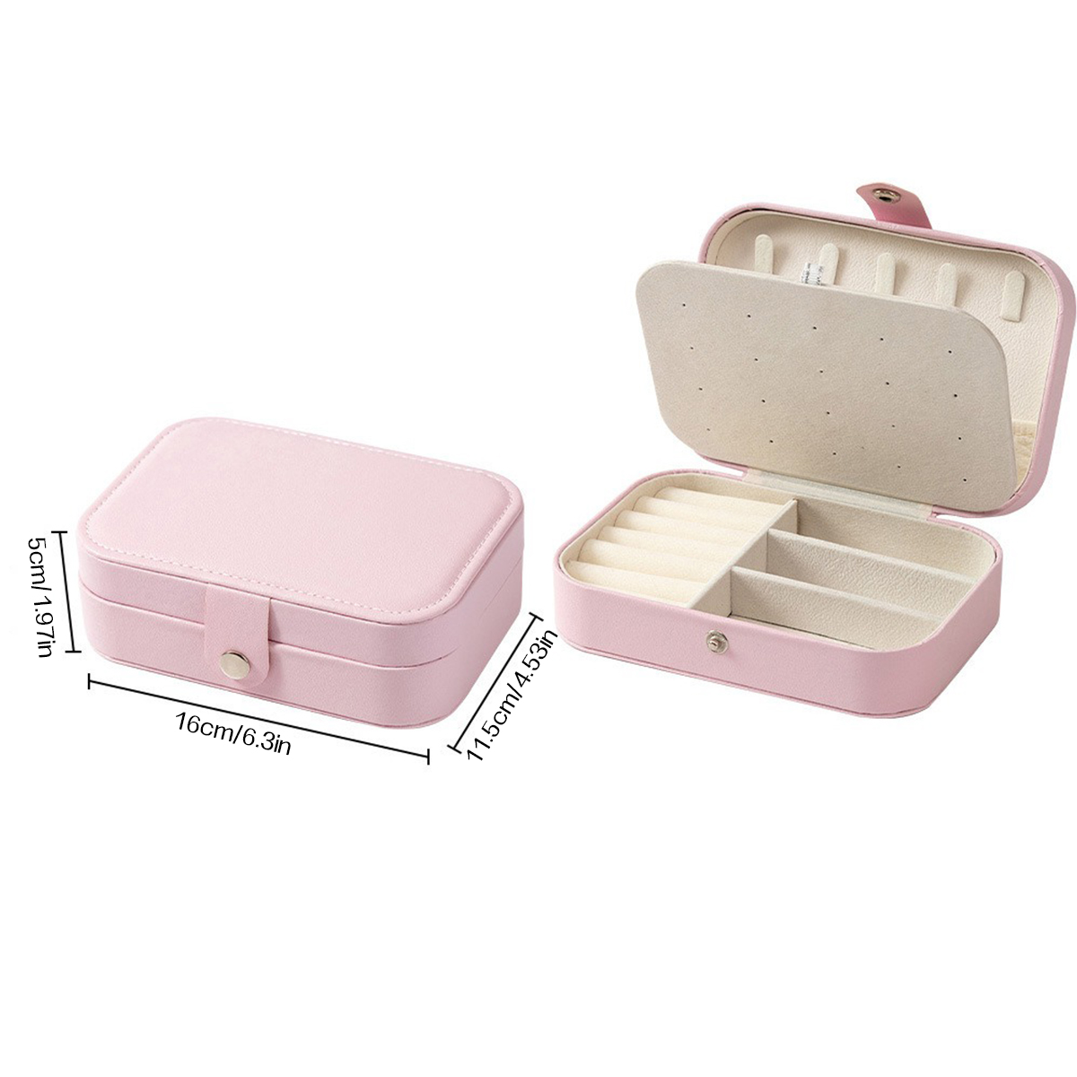 Yeni Taşınabilir Çok Bölmeli K - Accessories Travel Jewelry Box incelemesi ve fiyatı