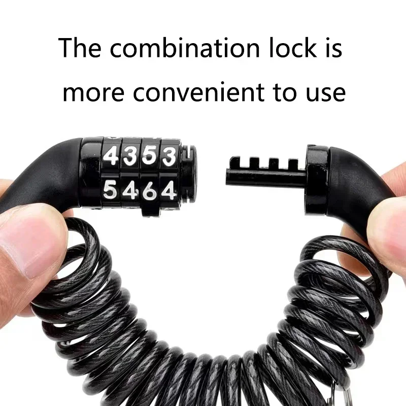 Motosiklet Bisiklet Anti-Hırsı - Cable Lock Combination incelemesi ve fiyatı
