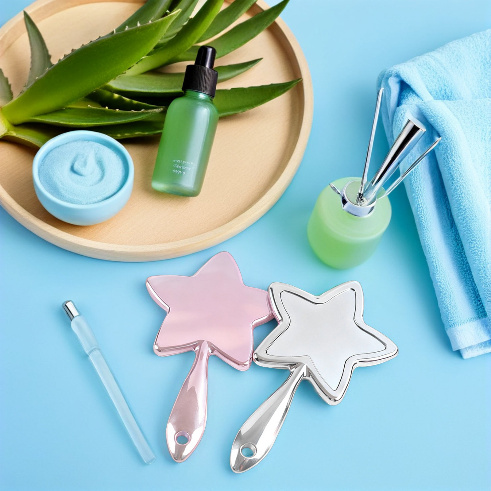 2 Adet Yıldız Şeklinde El Tipi - Travel Accessories Pink incelemesi ve fiyatı