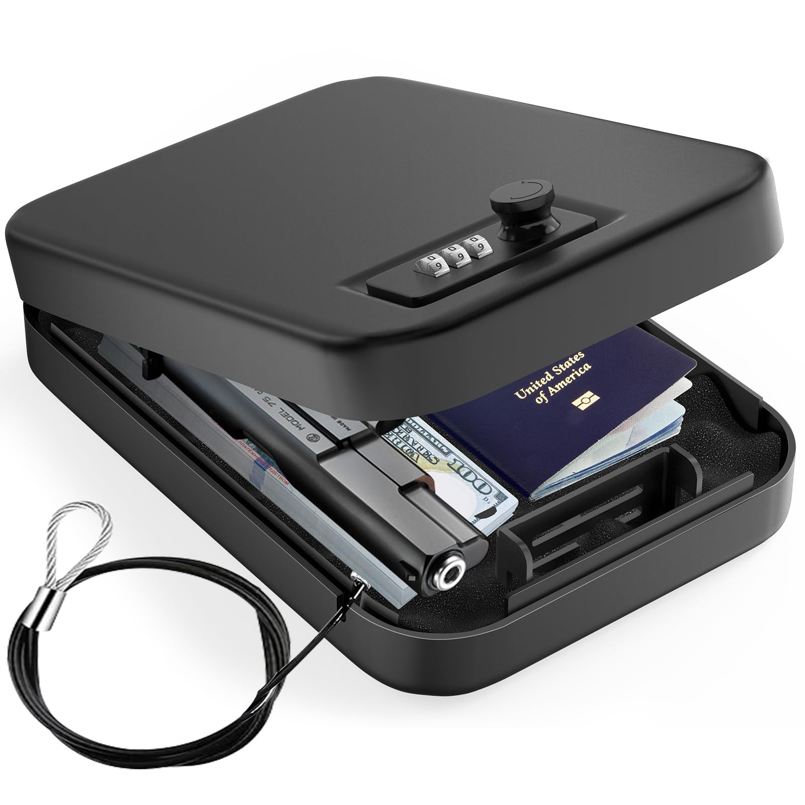 Güvenlik Kasası Çelik Şifreli  - Cable Lock Combination incelemesi ve fiyatı